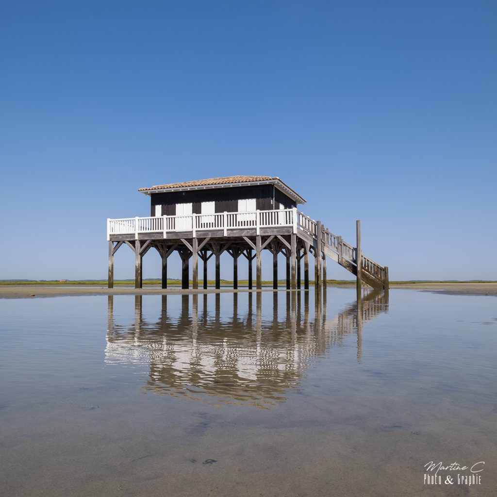 Cabane Tchanquée 53 sur le Bassin d'Arcachon