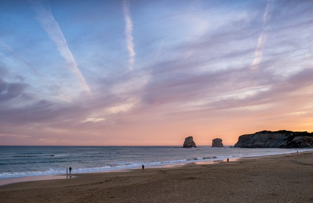 Plage des Deux Jumeaux, Hendaye