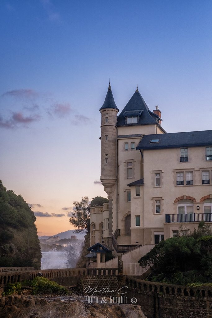 Villa Belza face à l'océan, Biarritz
