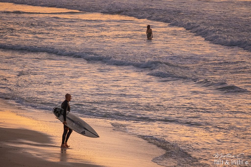 Le surfer et la sirène, Pays Basque