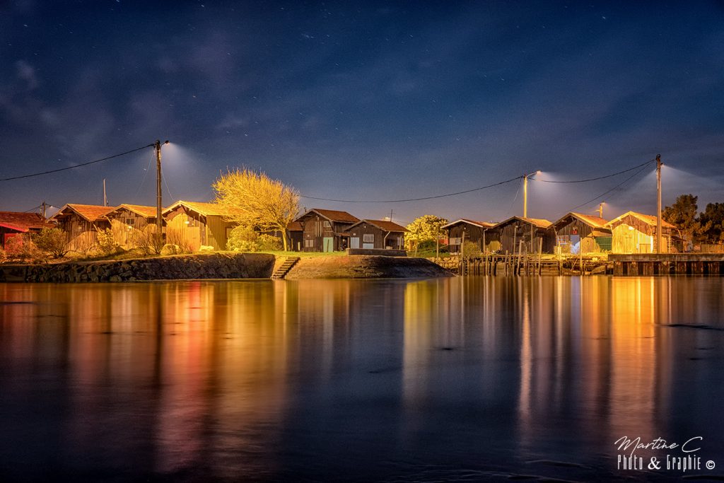 Port ostréicole du Canal de nuit, Gujan-Mestras, Bassin d'Arcachon