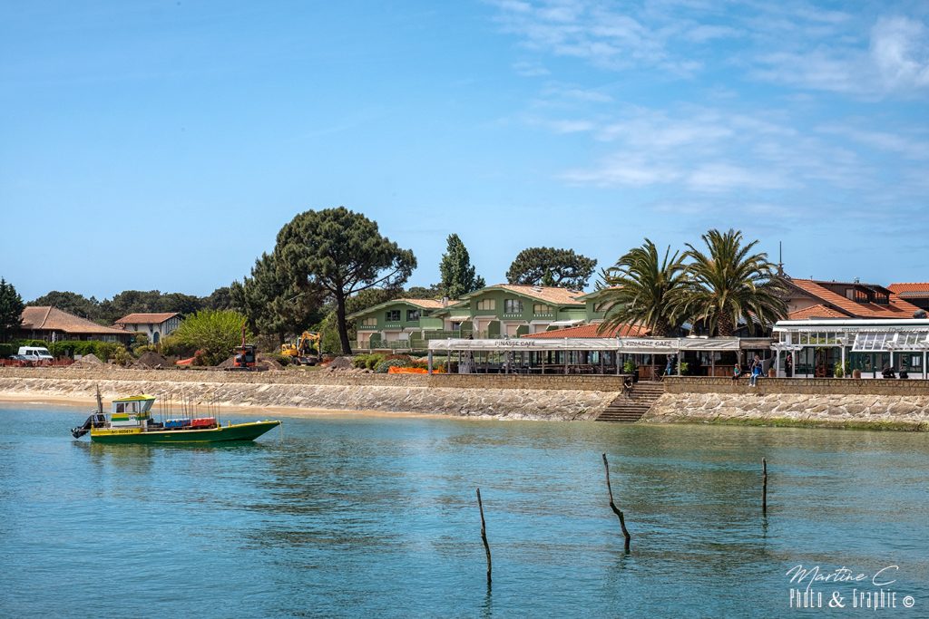 Le Cap Ferret vu depuis le Bassin d'Arcachon