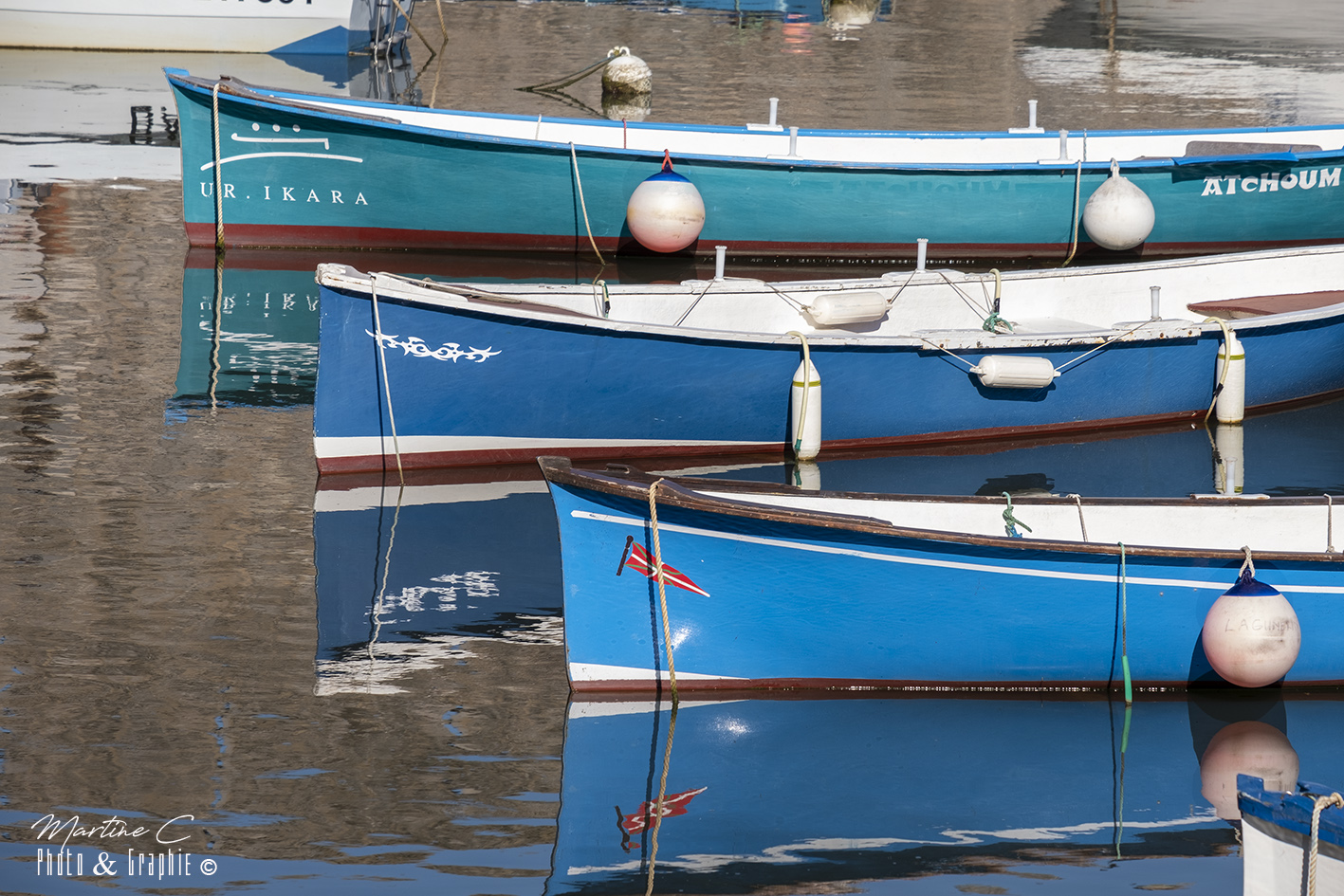 Battelekus dans le port de Socoa, Pays Basque