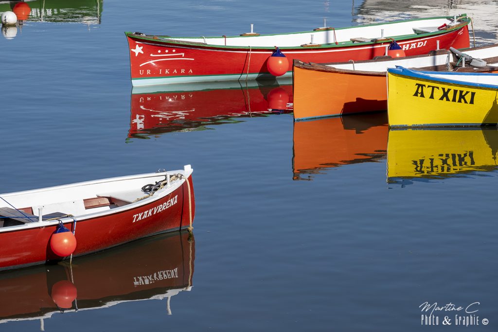 Battelekus dans le port de Socoa, Pays Basque