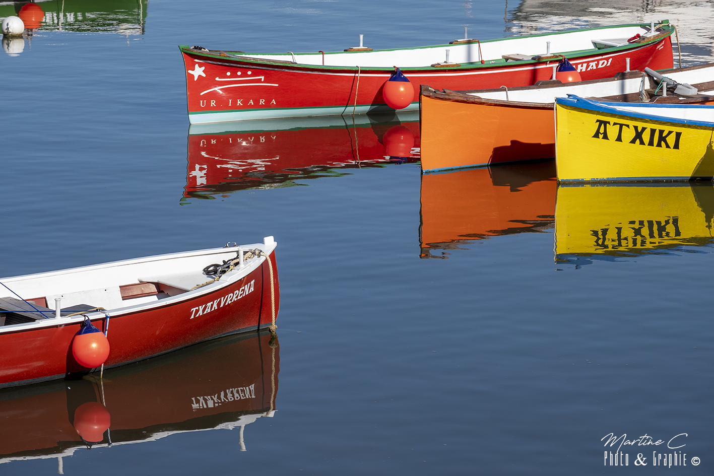 Battelekus dans le port de Socoa, Pays Basque