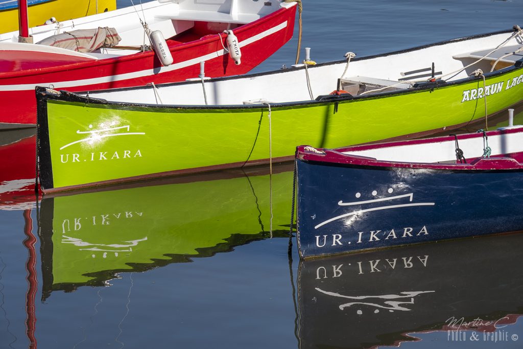 Battelekus dans le port de Socoa, Pays Basque